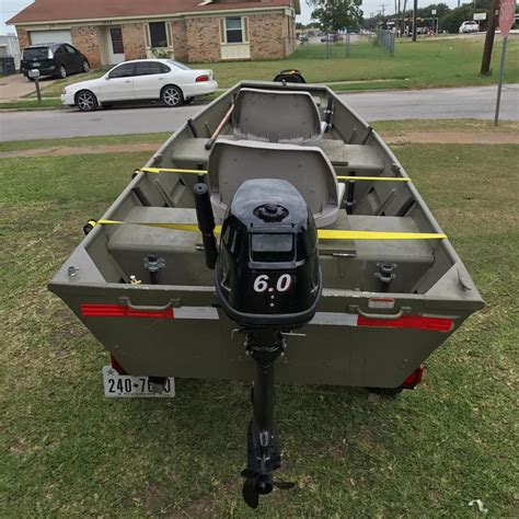 Made by Waco Manufacturing from 0. . Cheap used jon boats for sale near me
